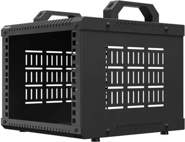 Rack ouvert 10" 4U 280 × 300 mm noir Lanberg - 1 pièce