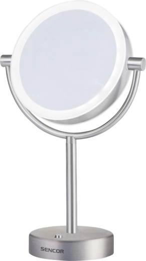 Sencor LED Cosmetic Mirror with 5× Magnification