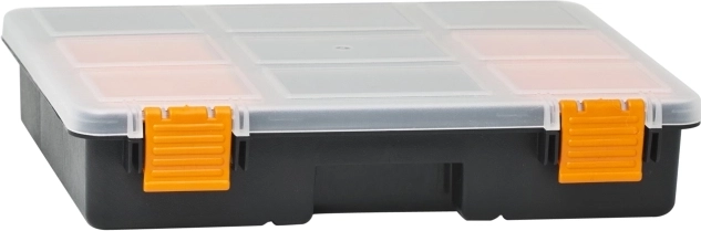 Plastic organizer voor kleine onderdelen