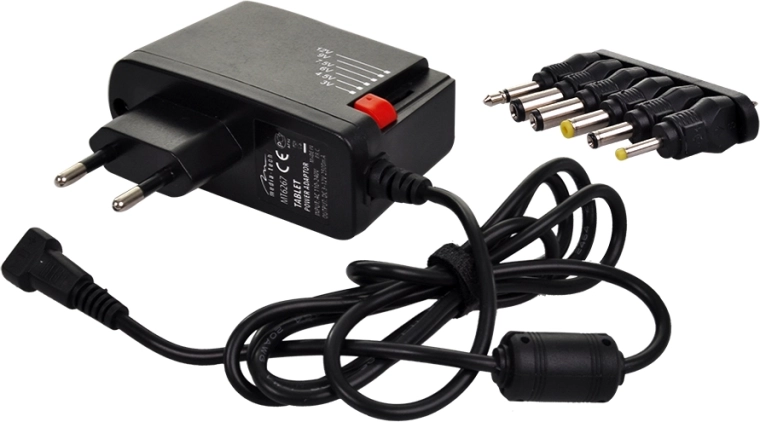 Solight universal mains adapter 1000 mA regulated with interchangeable connectors