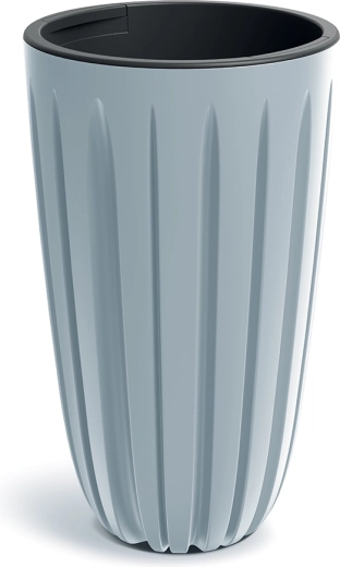 Wario planter 29 cm light grey with insert