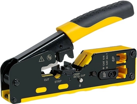 Krimptang voor CAT5/6/6A/7-connectoren LOGILINK