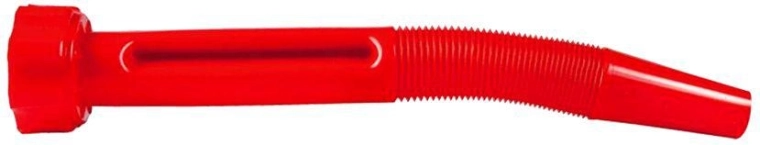 Bec verseur flexible pour jerrican en plastique avec écrou pivotant