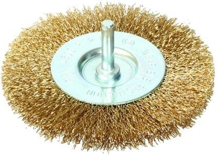 Brosse circulaire à tige 60 mm ondulée FESTA