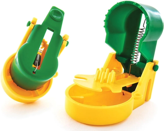 Kunststof muizenval – mix van kleuren