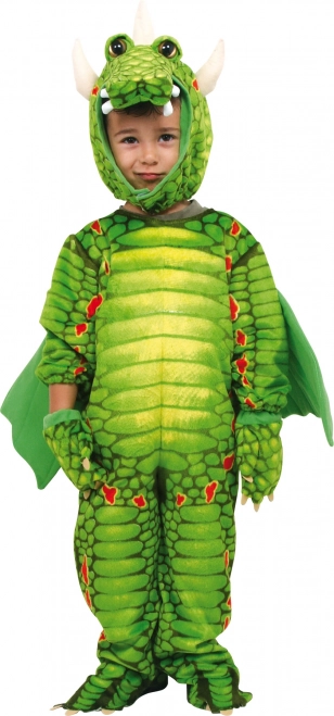 Children's Dragon Costume Green SMALL FOOT