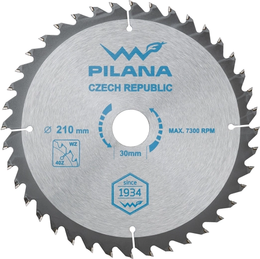Lame de scie PILANA SK 5255 WZ 210 mm, 40 dents