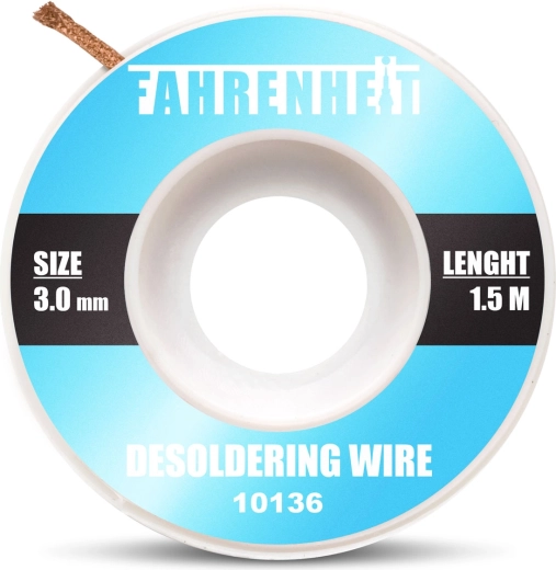 Tresse à dessouder 1,5 m × 3,0 mm