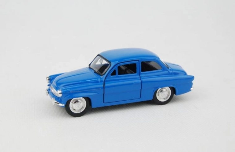 Welly Škoda Octavia (4th generation) white 1:34 – die-cast car model with opening doors