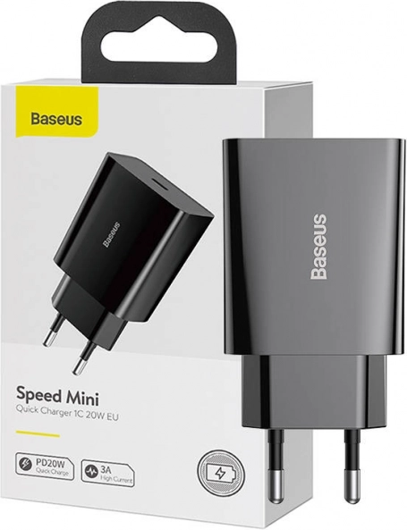 Baseus Speed Mini Quick Charger snellader
