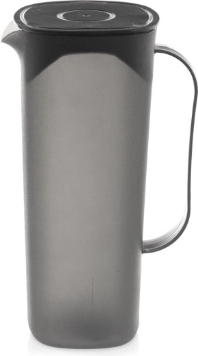 Pichet en plastique avec couvercle 1,8 l – noir