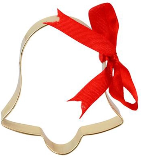 Ausstechform für Gebäck Goldenes Glöckchen 7 cm TORO