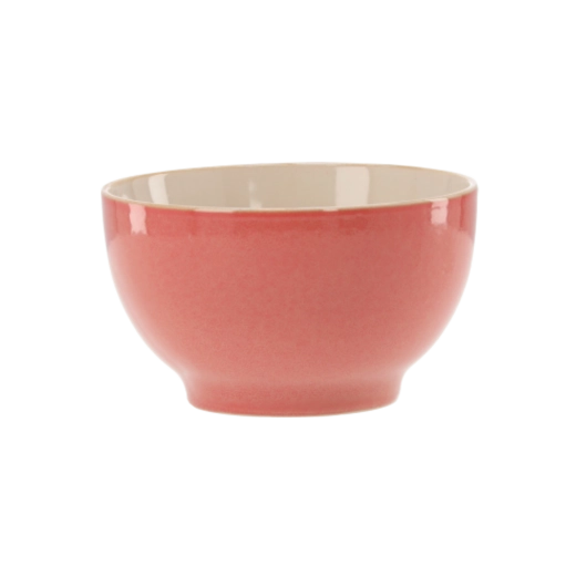 Ceramic soup bowl 650 ml – orange, set of 4