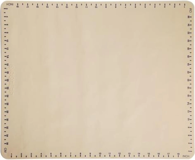 Siliconen deegmat TORO 52 × 42 cm, crème
