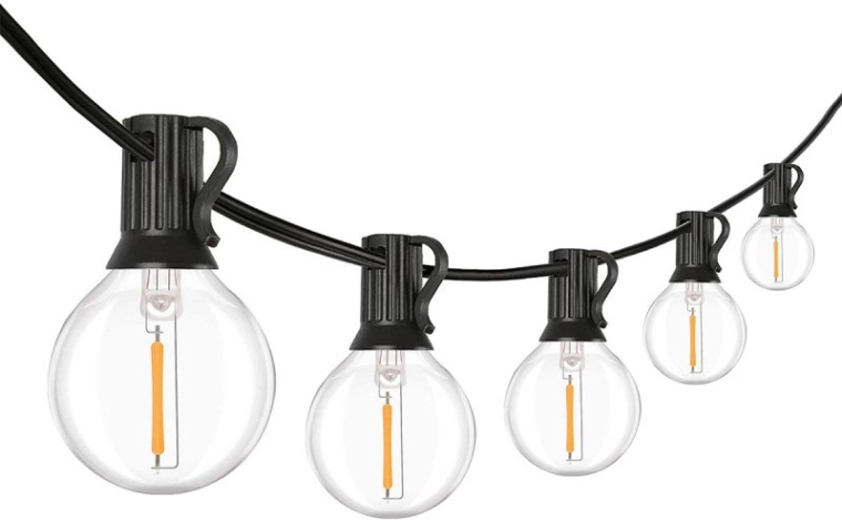 Guirlande lumineuse LED d'extérieur Solight avec ampoules