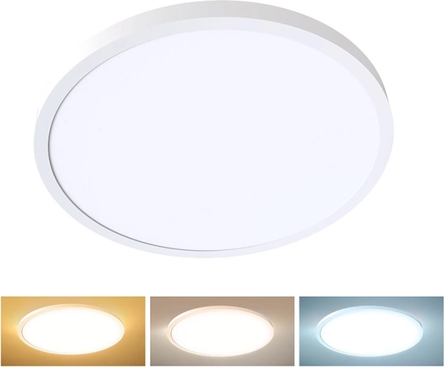 Solight ronde LED-plafondlamp 48 W 4800 lm 3CCT UGR<19