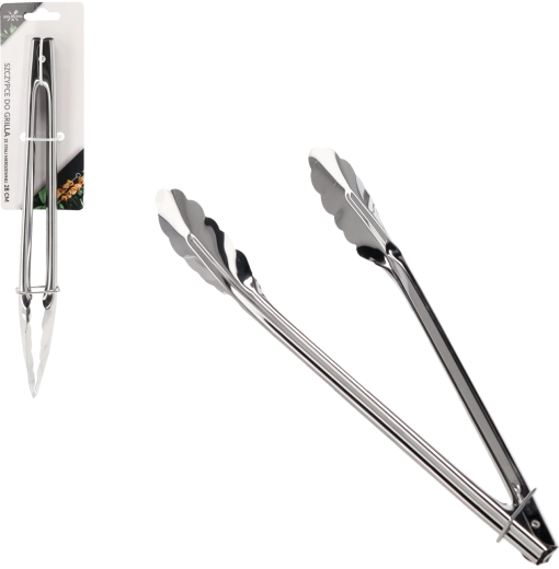 Stainless Steel Grill Tongs 28 cm
