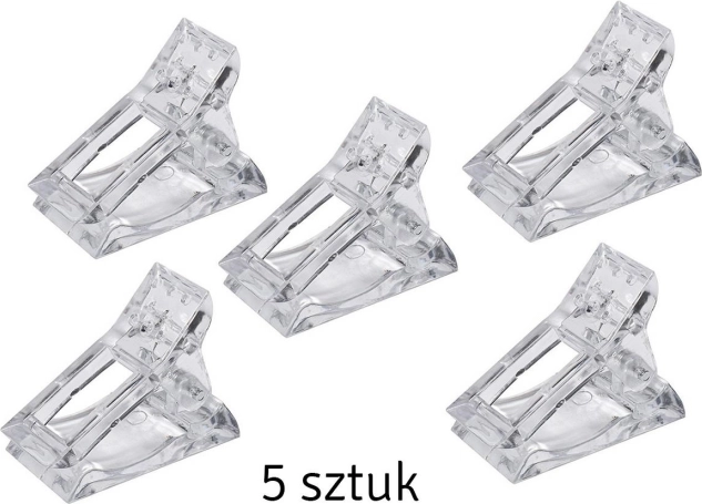 Clips voor nagelverlenging patronen 5 stuks
