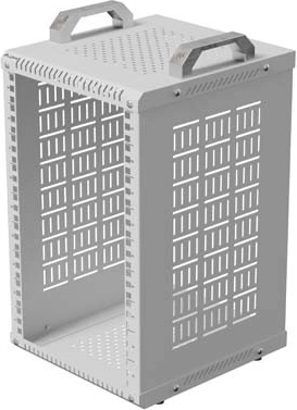Lanberg open rack 10" 9U 280 × 300 mm grijs