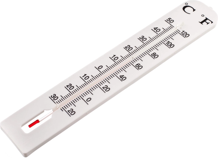 Jumbo-Außenthermometer aus Kunststoff 40 cm HAPPY GREEN
