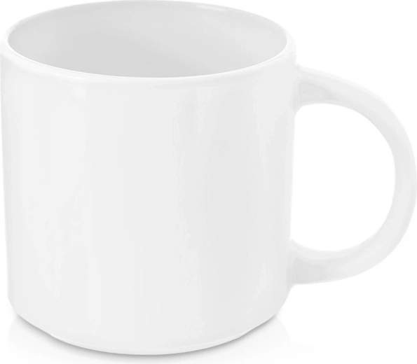 Tasse en porcelaine MONA 330 ml – blanche, seconde qualité