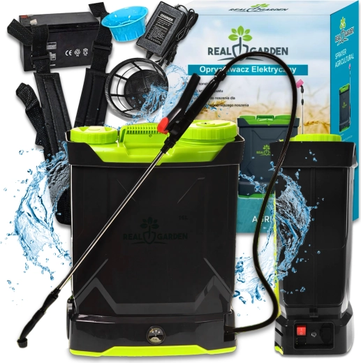 16 L battery-powered backpack sprayer – electric garden mister
