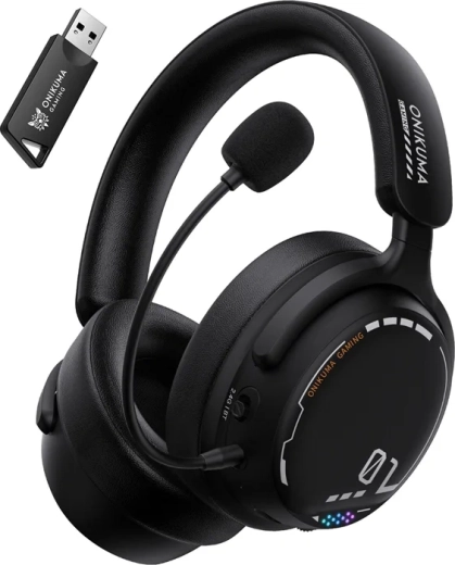Casque gaming sans fil Onikuma GT886 noir