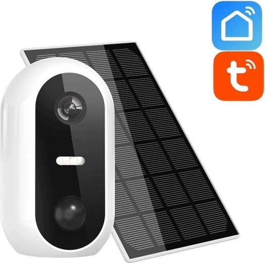 Solight Akku-Wi‑Fi-Sicherheitskamera mit Solarpanel