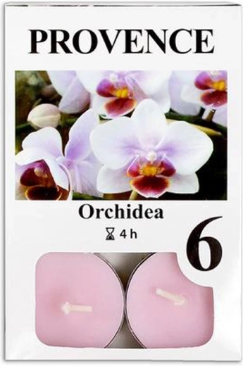 Teelichter Orchidee 6 Stk.