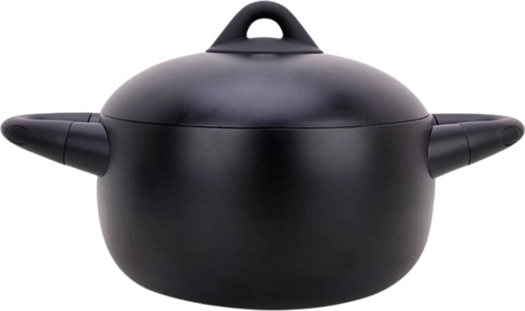 Pan met deksel Maestro 22 cm Marble