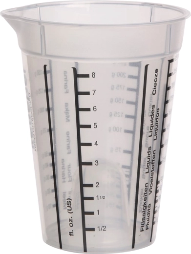 Measuring cup with scale 0.25 l