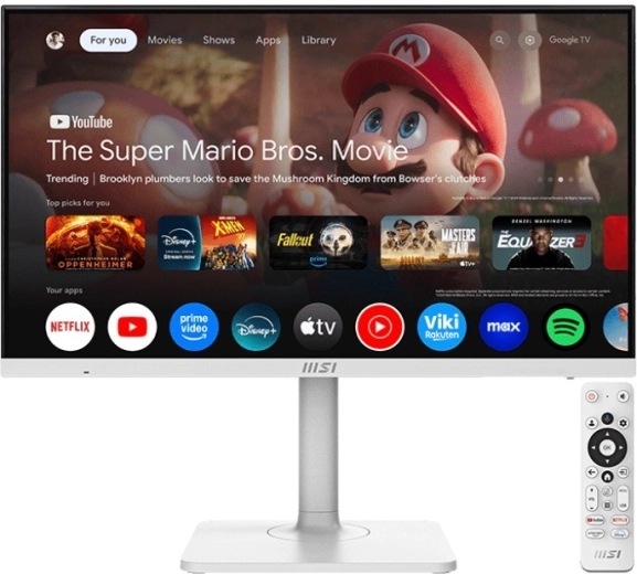 MSI 27" moniteur Modern MD272UPSW, 4K UHD, 60 Hz, blanc