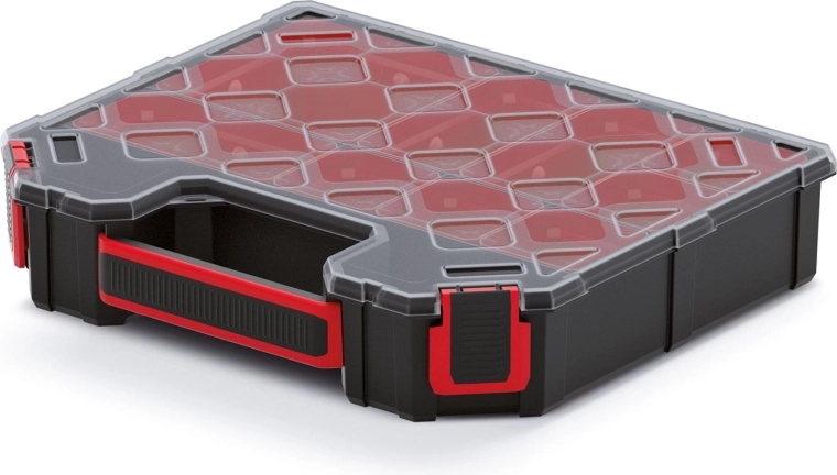 Organizer TAGER met transparant deksel 284 × 243 × 60 mm