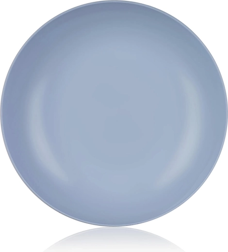 Diep plastic bord 22 cm CULINARIA ICE blauw
