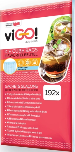 Sachets à glace – 192 cubes
