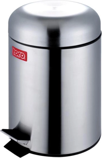 Retro trash can 3 l with pedal, 17 × 27 cm