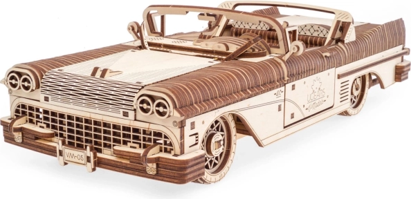 Ugears wooden mechanical puzzle – VM-05 Cabriolet