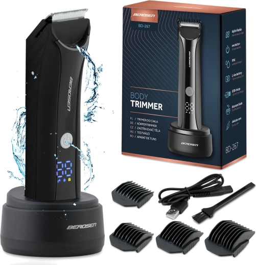 Berdsen haar- en baardtrimmer Barber Master zwart