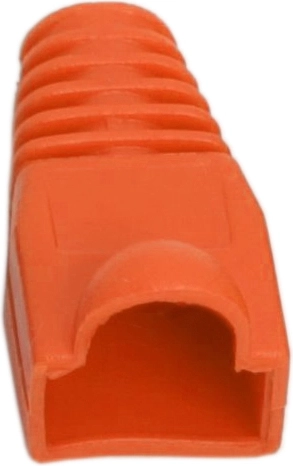 Oranje knikbescherming voor kabels voor modulaire 8P8C-stekkers
