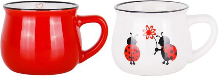 Ceramic mug TORO with ladybug 280 ml
