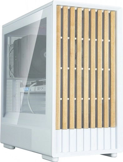 Computer Case NAMU P10 mATX Mini Tower White