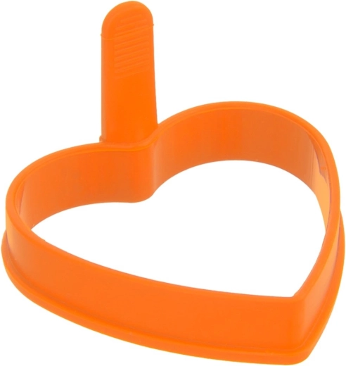 Moule en silicone pour œufs cœur orange Sillinie