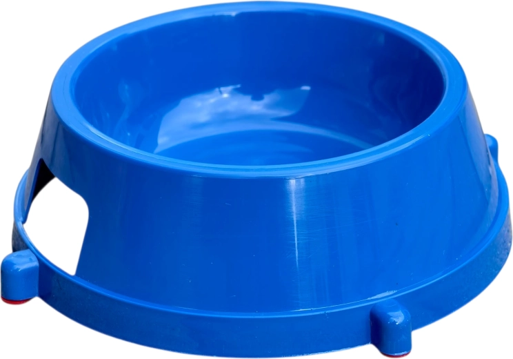 gamelle en plastique pour chiens et chats petite avec antidérapant