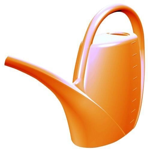 Plastic gieter 1,7 l oranje