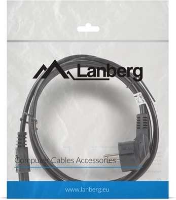 Netzkabel für Notebook Lanberg 1,8m - Schuko zu IEC C5