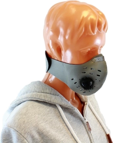 Ag303c masque de sport anti-smog gris