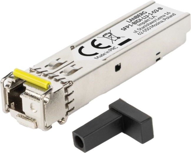 Optische SFP BIDI-module 1,25 Gb/s 3 km 1550/1310 nm LC/UPC B