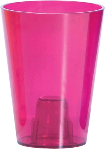 Orchideeënpot COUBI ORCHID 13 cm – transparant roze