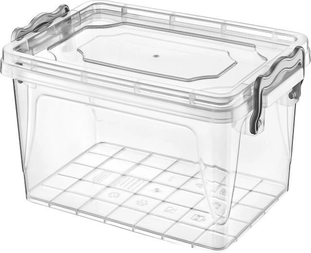 Conteneur rectangulaire en plastique Maxi Multi Box 7,8 l avec couvercle