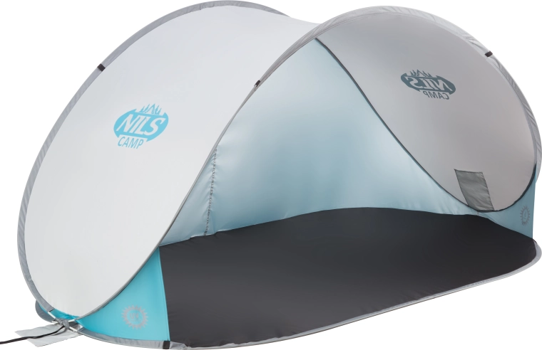 Self-Pitching Beach Tent NILS Camp, Grey